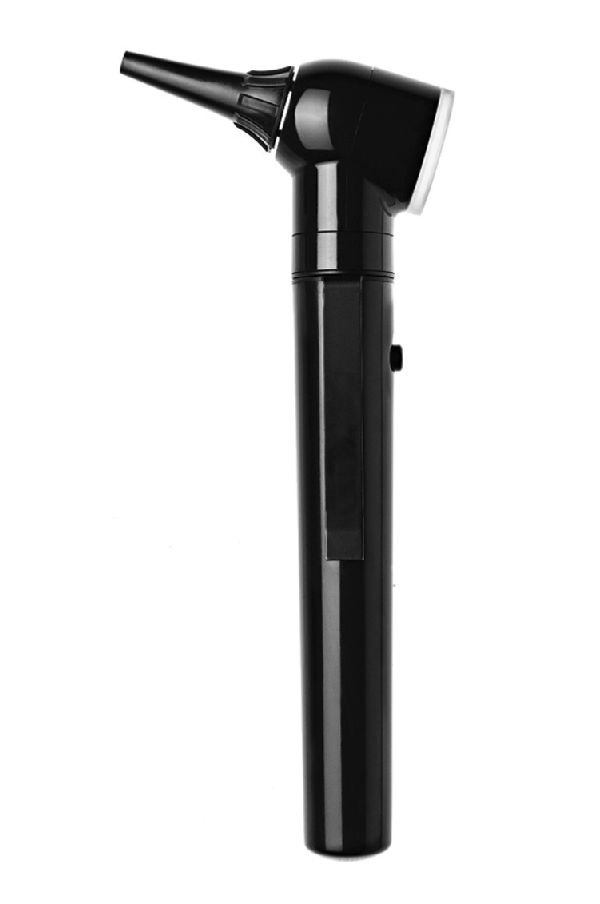 E scope 2 7V Vacuum, Direct Illumination Otoscope   Black