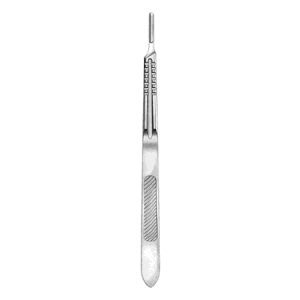 Scalpel Handle No  4L, Solid