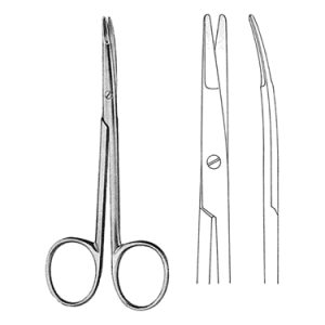 Kilner Fine Operating Scissors 15 0 cm, Curved