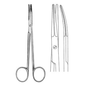 Fine Operating Scissors 14 0 cm, Curved
