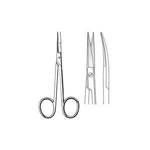 Fine Operating Scissors 11 5 cm, Curved