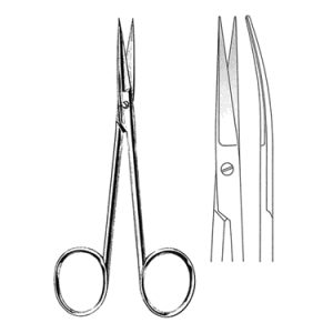Fine Operating Scissors 12 0 cm, Curved