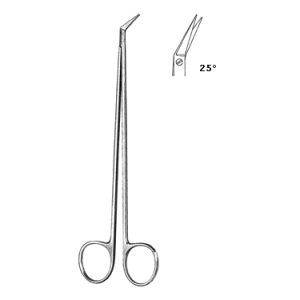 Dietrich Vascular Scissors 18 0 cm, 25 Degree Angled