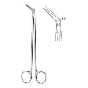 Potts Smith Vascular Scissors 19 0 cm, 40 Degree Angled