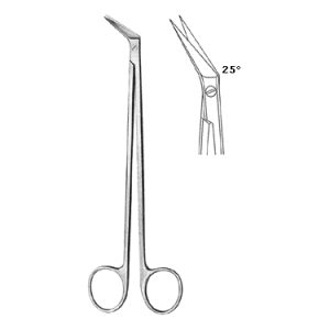 Potts Smith Vascular Scissors 19 0 cm, 25 Degree Angled