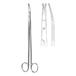 Strully Neurosurgical Scissors 22 0 cm