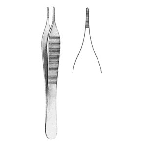 Adson Dressing Forceps 12 0 cm
