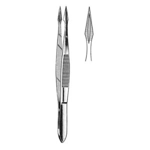 Walter Carmalt Splinter Forceps 10 5 cm, Straight