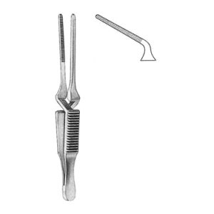 Bulldog Clamps 60 mm, Jaws 20 mm, Curved