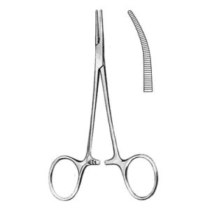 Halstead Mosquito Artery Forceps 14 0 cm, Curved