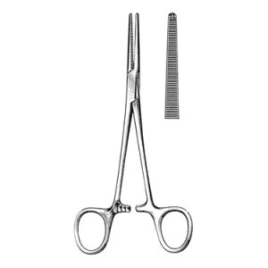 Crile Artery Forceps 14 0 cm, 1 x 2 Teeth, Straight