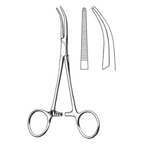 Dandy Artery Forceps, 14 0 cm, 1 x 2 Teeth