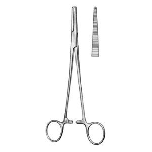 Adson Artery Forceps 18 5 cm, 1 x 2 Teeth, Straight