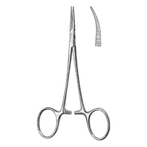 Petit Point Mosquito Artery Forceps 10 0 cm, Curved