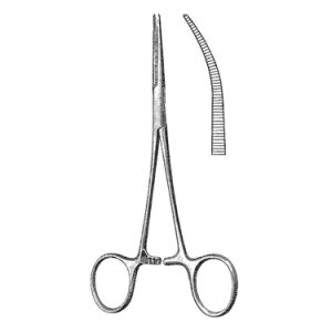 Petit Point Crile Artery Forceps 14 0 cm, Curved