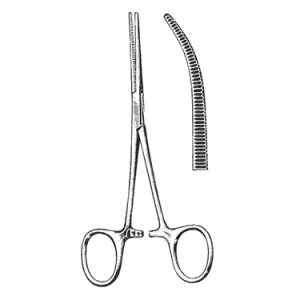 Petit Point Pean Artery Forceps 14 0 cm, Curved