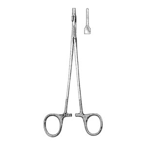 Petit Point Ryder Needle Holders 13 0 cm, 1 mm Carb Bite Jaws, Smooth