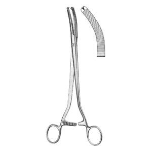Werthiem Clamp Forceps 24 0 cm, Extra Strong