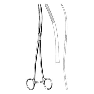 Bozemann Swab Forceps 26 0 cm