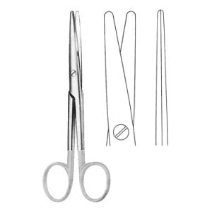 Mayo Stille Operating Scissors 15 0 cm, Straight, Carb Edge