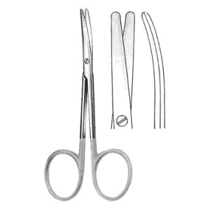 Metzenbaum Scissors 14 0 cm, Curved, Carb Edge