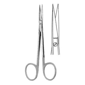 Scissors 11 5 cm, Straight, Carb Edge