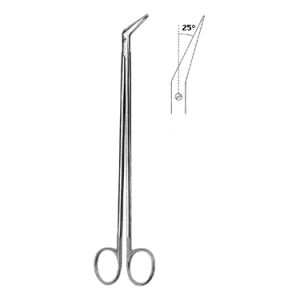 DeBakey (Potts Smith) Scissors 23 0 cm, 25 Degree Angled