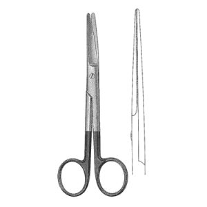 Mayo Scissors 14 0 cm, Straight, Super Cut