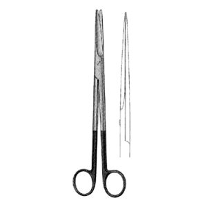 Mayo Scissors 23 0 cm, Straight, Super Cut