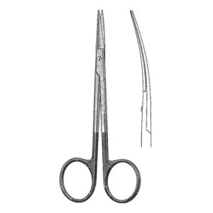 Iris Scissors 11 5 cm, Curved, Super Cut