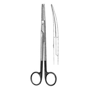 Gorney Scissors 18 5 cm, Curved, Super Cut
