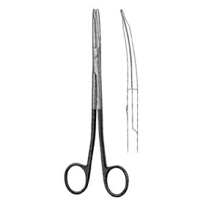 Freeman Kaye Face Lift Scissors 18 0 cm, Curved, Super Cut