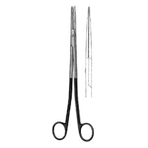 Gorney Platysma Scissors 23 0 cm, Straight, Super Cut