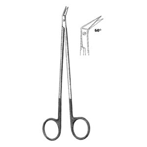 Dietrich Coronary Artery Scissors 18 0 cm, 60 Degree Angled