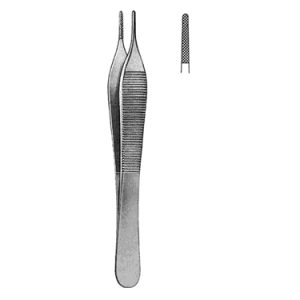 Adson Dissecting Forceps 12 0 cm, Carb Bite, Normal Profile