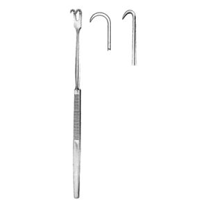 Retractor 16 0 cm, 1 Sharp Prong