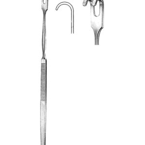 Retractor 16 0 cm, 2 Blunt Prong