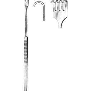 Retractor 16 0 cm, 4 Blunt Prong
