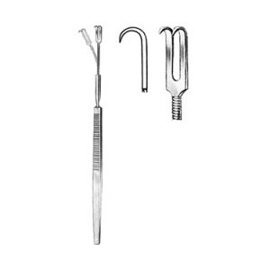Retractor 16 0 cm, 2 Sharp Prong, Flexible