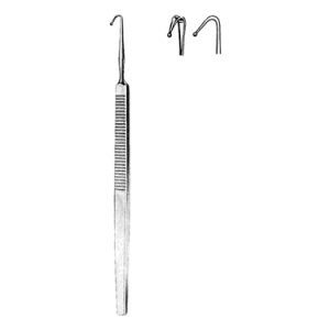 Micro Retractor 12 0 cm, With Saddle Blade, Buttoned