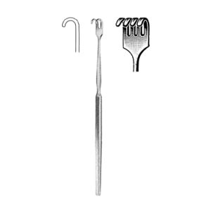 Retractor 16 0 cm, 4 Blunt Prong