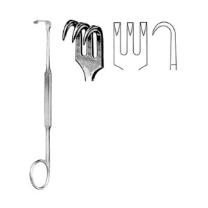 Meyerding Retractor 18 0 cm, 10 mm x 4 mm