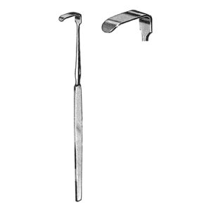 Senn Green Retractor 15 0 cm, 20 mm x 6 mm