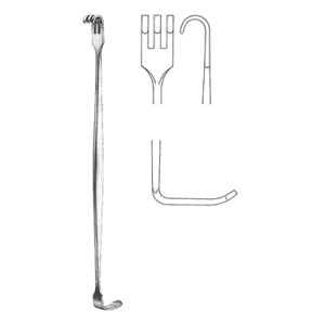 Senn Muller Retractor 16 0 cm, 7 mm x 8 5 mm Blunt