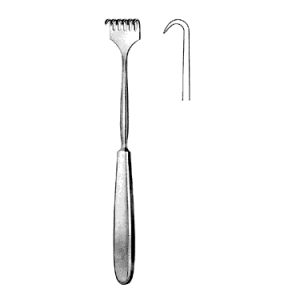Volkmann Retractor 23 0 cm, 1 Sharp Prong