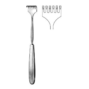 Volkmann Retractor 23 0 cm, 5 Sharp Prong