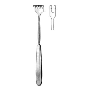 Volkmann Retractor 23 0 cm, 2 Blunt Prong