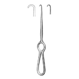 Volkmann Retractor 21 5 cm, 1 Blunt Prong