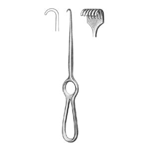 Volkmann Retractor 21 5 cm, 5 Blunt Prong
