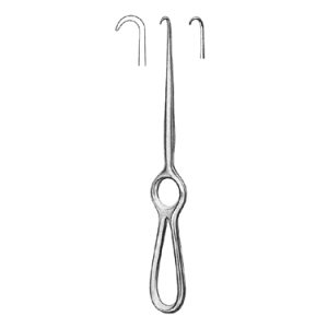 Volkmann Retractor 21 5 cm, 1 Semi Sharp Prong